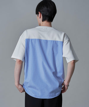 ホワイト　モデル：180㎝　L着用