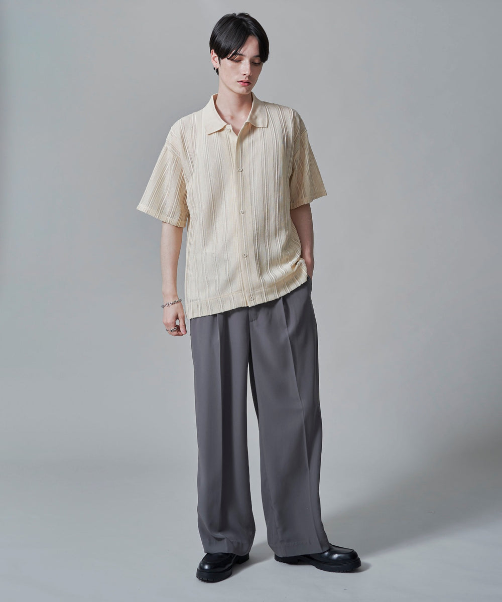 ベージュ　モデル：180㎝　L着用