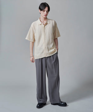 ベージュ　モデル：180㎝　L着用