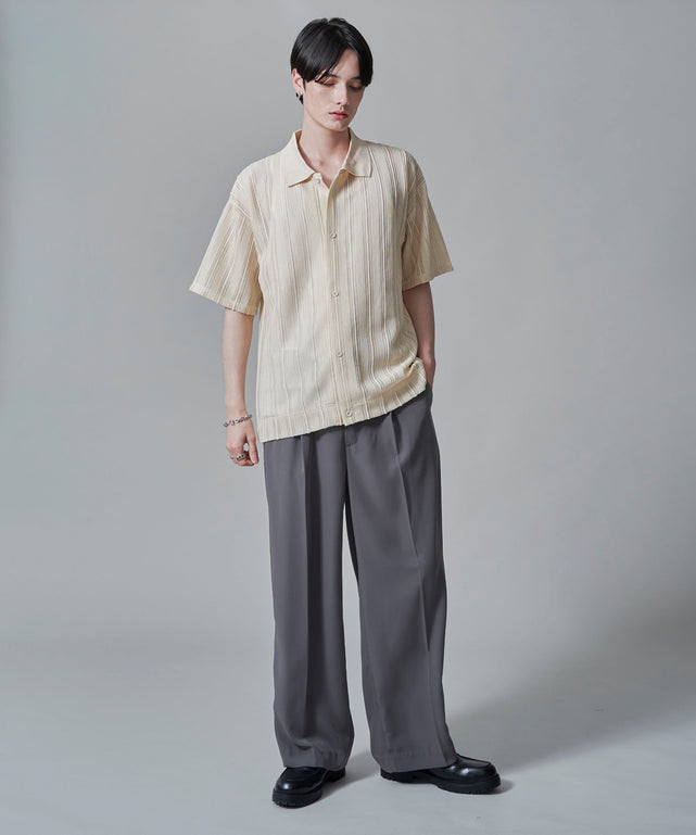 ベージュ　モデル：180㎝　L着用