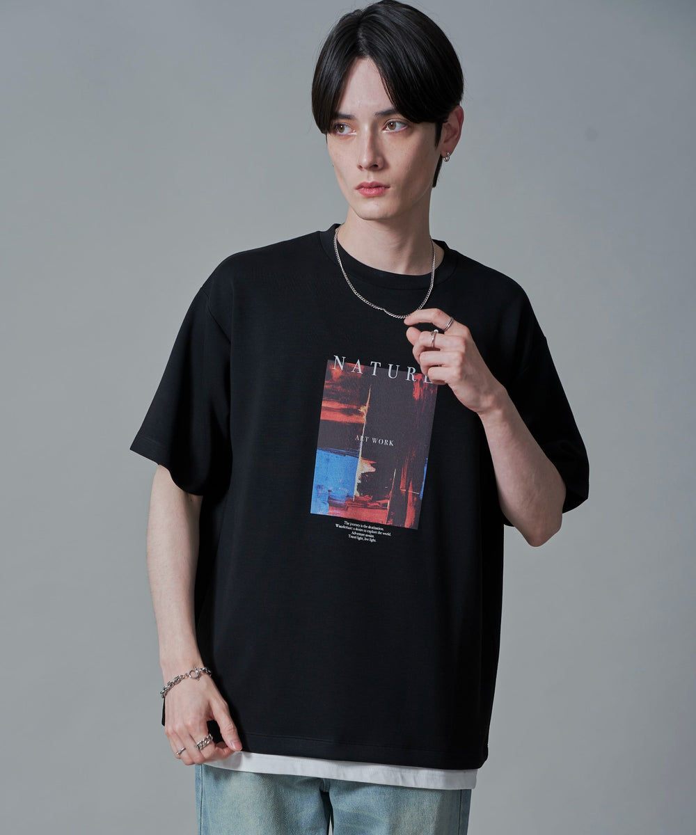 ブラック　モデル：180㎝　L着用