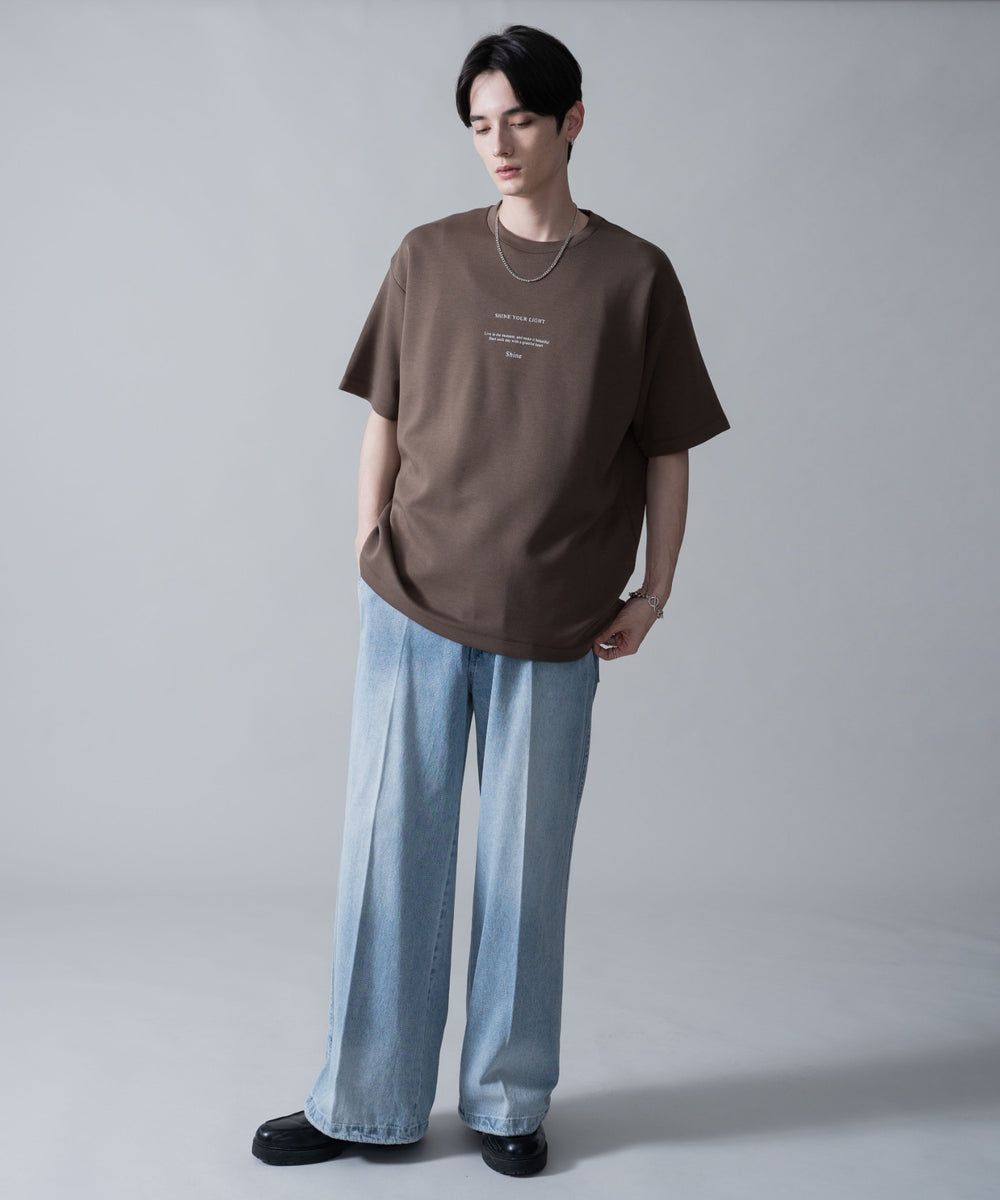 ブラウン　モデル：180㎝　L着用