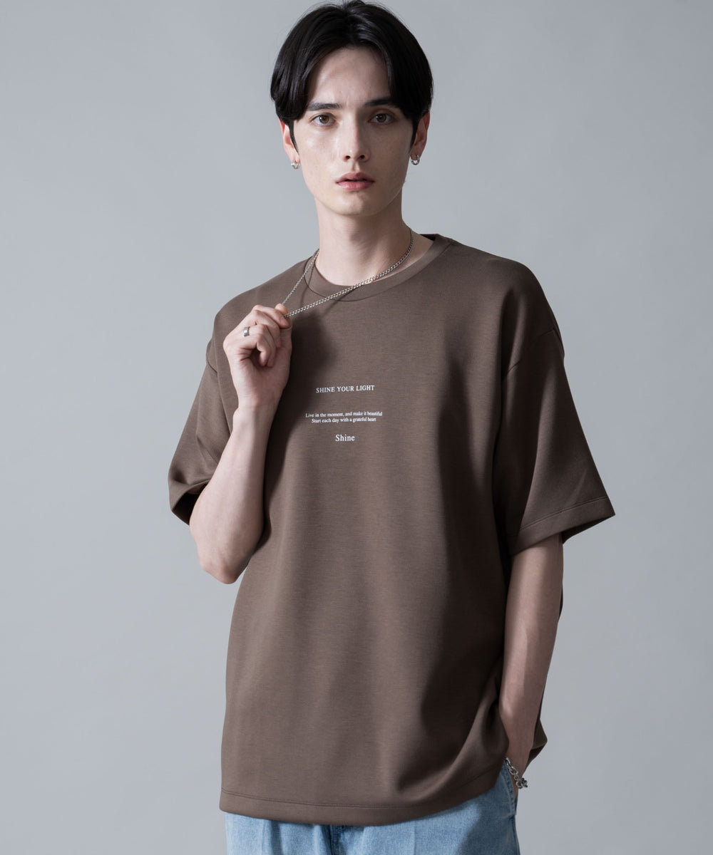 ブラウン　モデル：180㎝　L着用