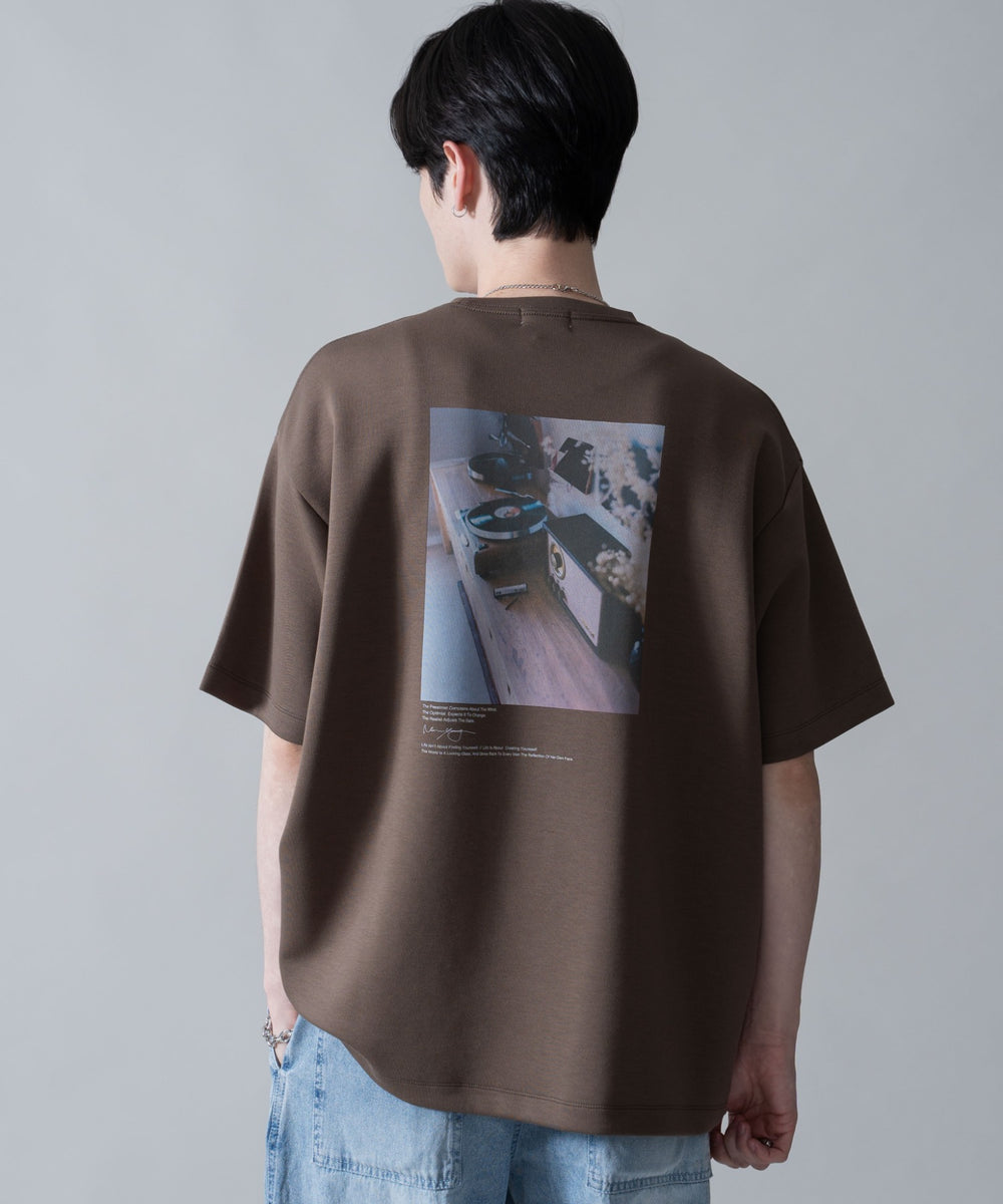 ブラウン　モデル：180㎝　L着用