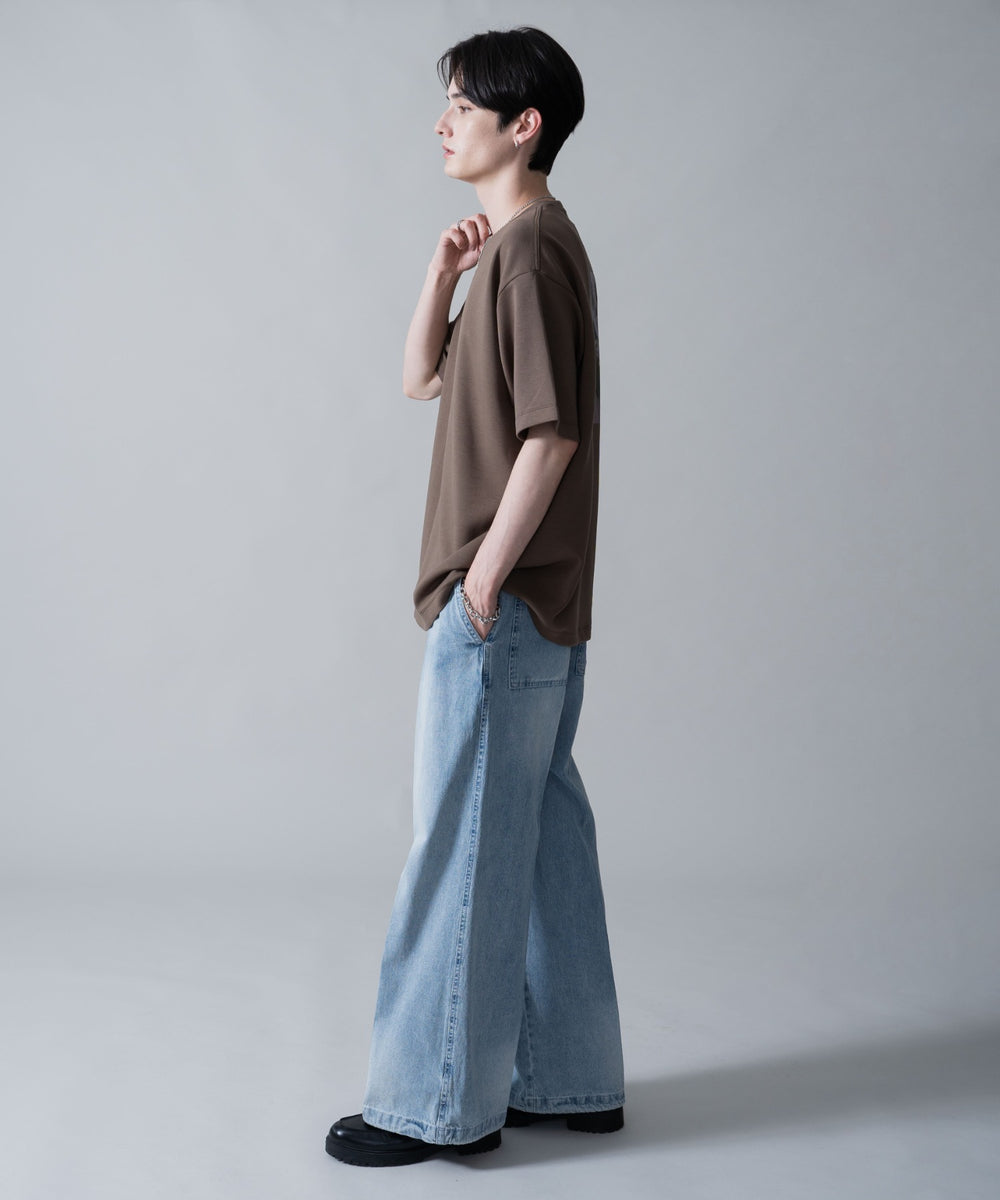 ブラウン　モデル：180㎝　L着用