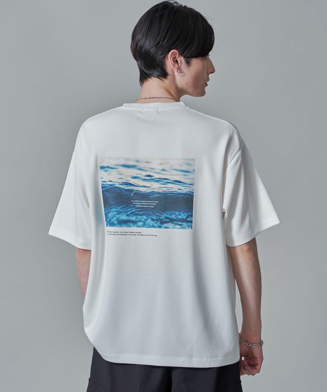 ホワイト　モデル：180㎝　L着用