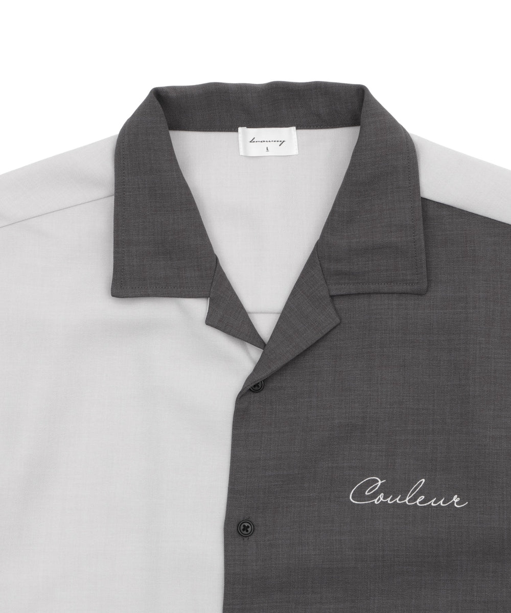 ドライポリカラーブロックシャツ（SS）