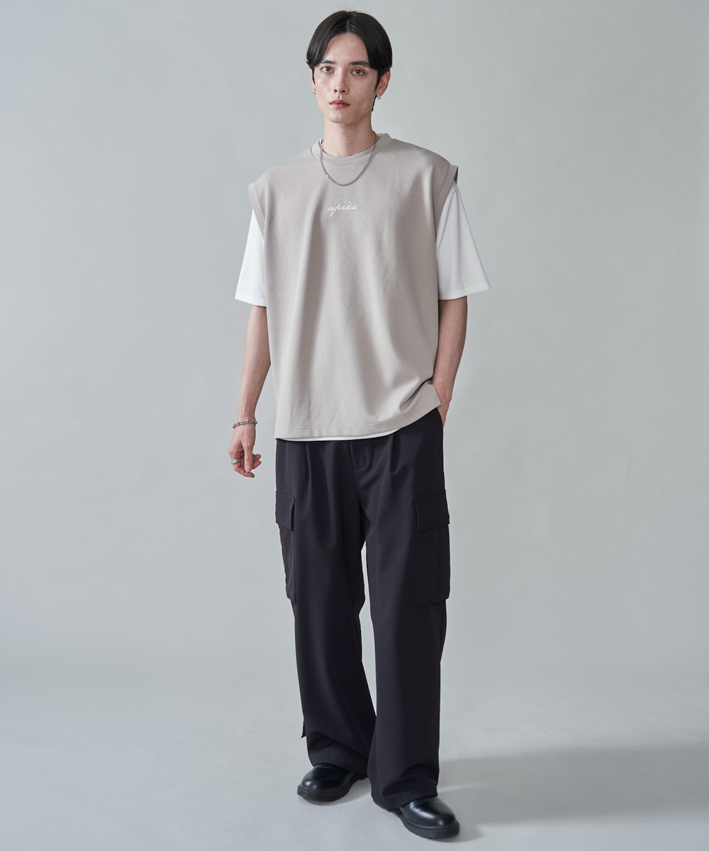 Lベージュ　モデル：180㎝　L着用