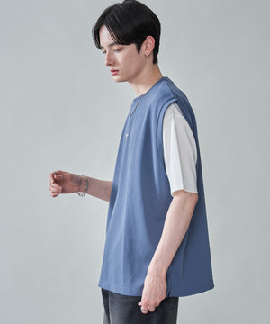 ブルー　モデル：180㎝　L着用