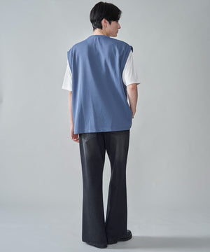 ブルー　モデル：180㎝　L着用