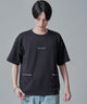 ZIPポケットT（SS）/ブラック　モデル：180㎝　L着用