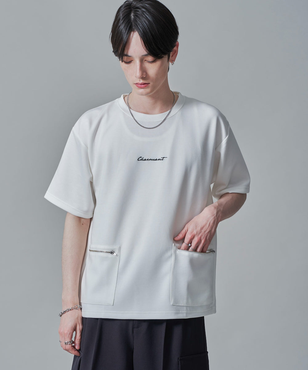 ホワイト　モデル：180㎝　L着用