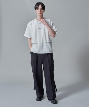 ホワイト　モデル：180㎝　L着用