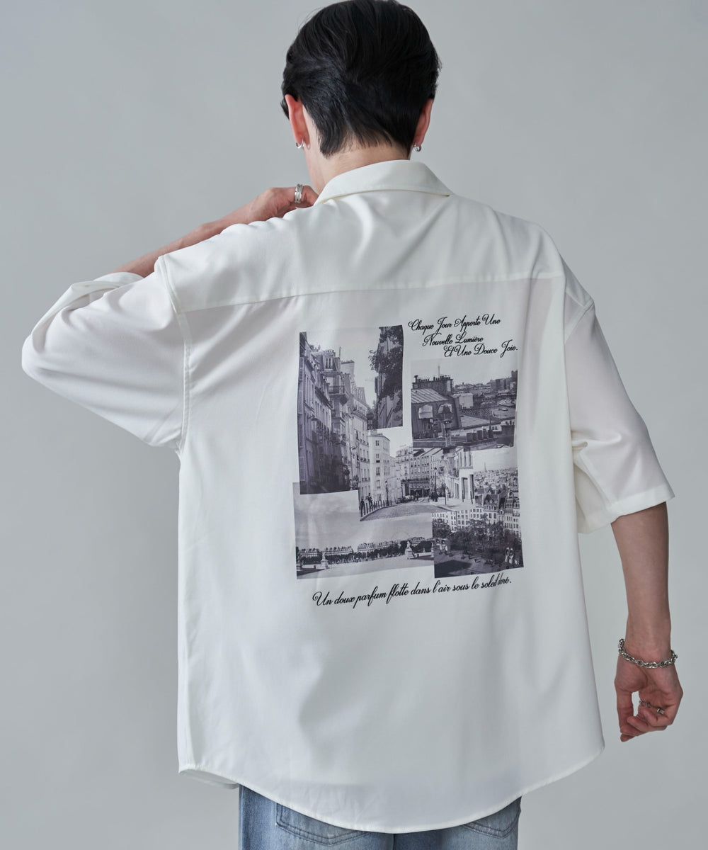 ホワイト　モデル：180㎝　L着用