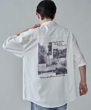 ホワイト　モデル：180㎝　L着用