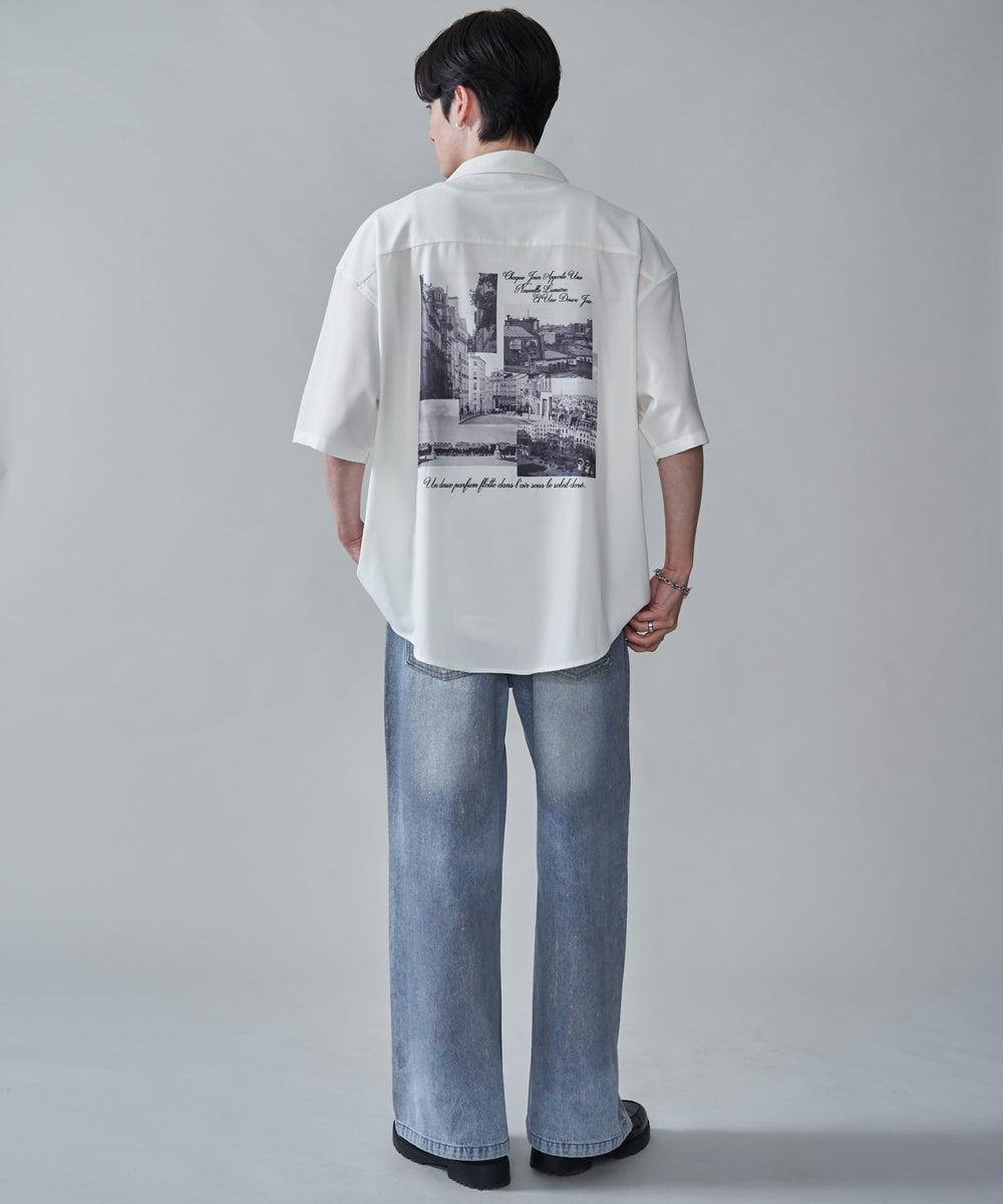 ホワイト　モデル：180㎝　L着用