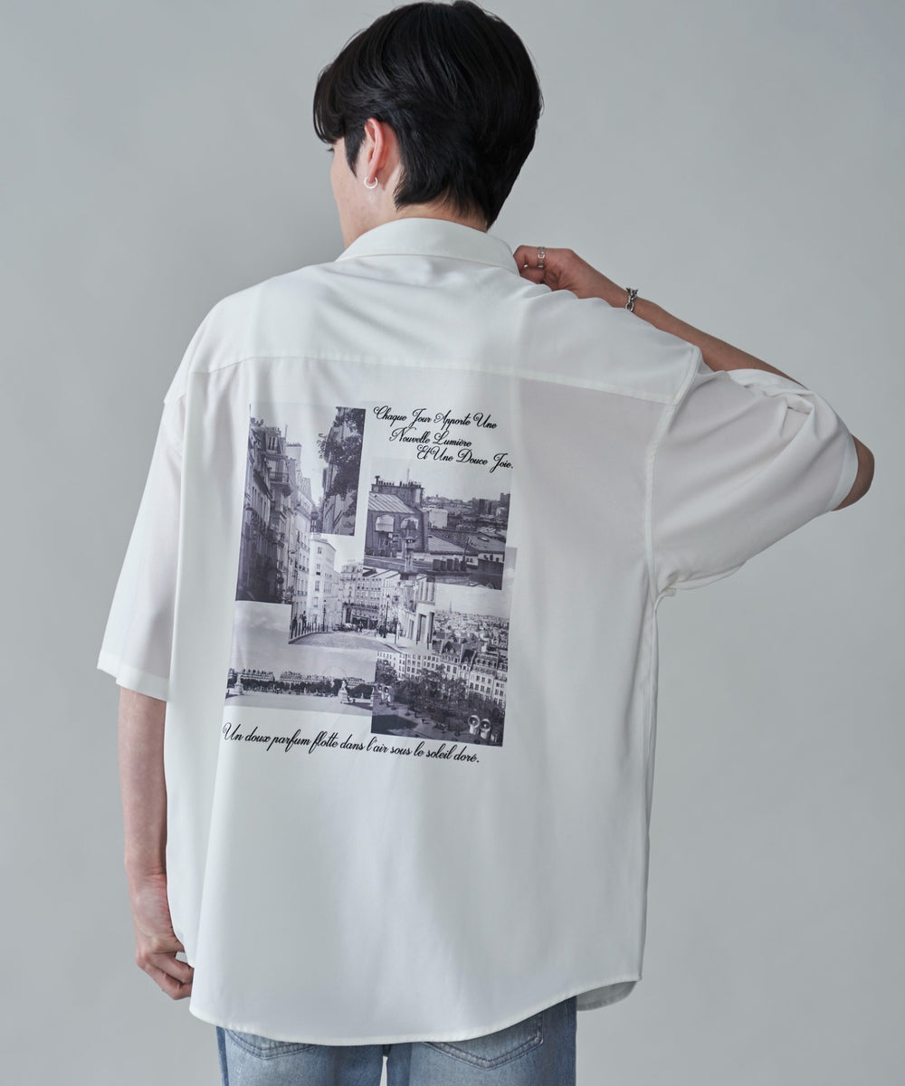 ホワイト　モデル：180㎝　L着用