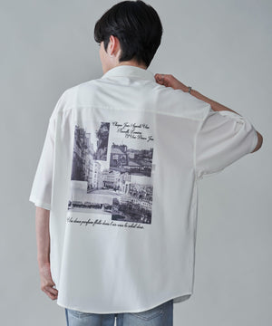 ホワイト　モデル：180㎝　L着用