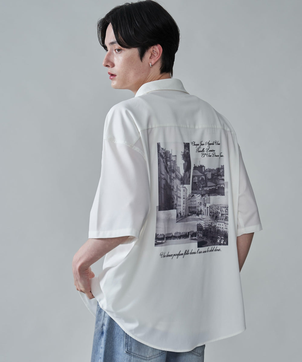 ホワイト　モデル：180㎝　L着用