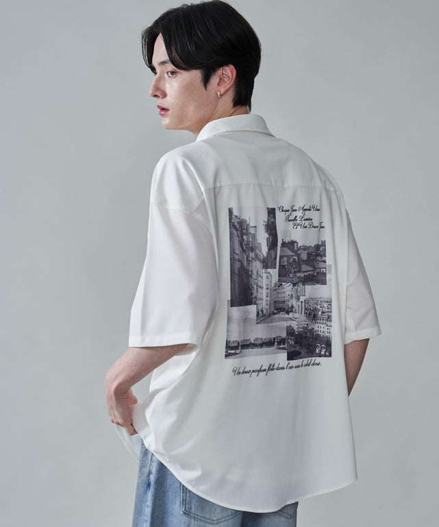 ホワイト　モデル：180㎝　L着用