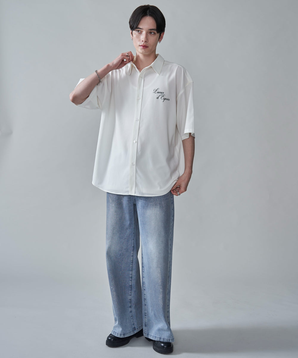 ホワイト　モデル：180㎝　L着用