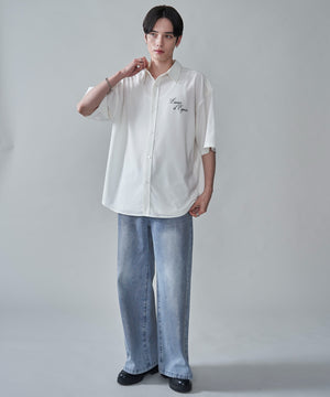 ホワイト　モデル：180㎝　L着用