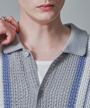 ラインニットシャツ（SS）