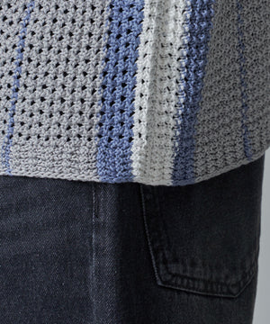 ラインニットシャツ（SS）