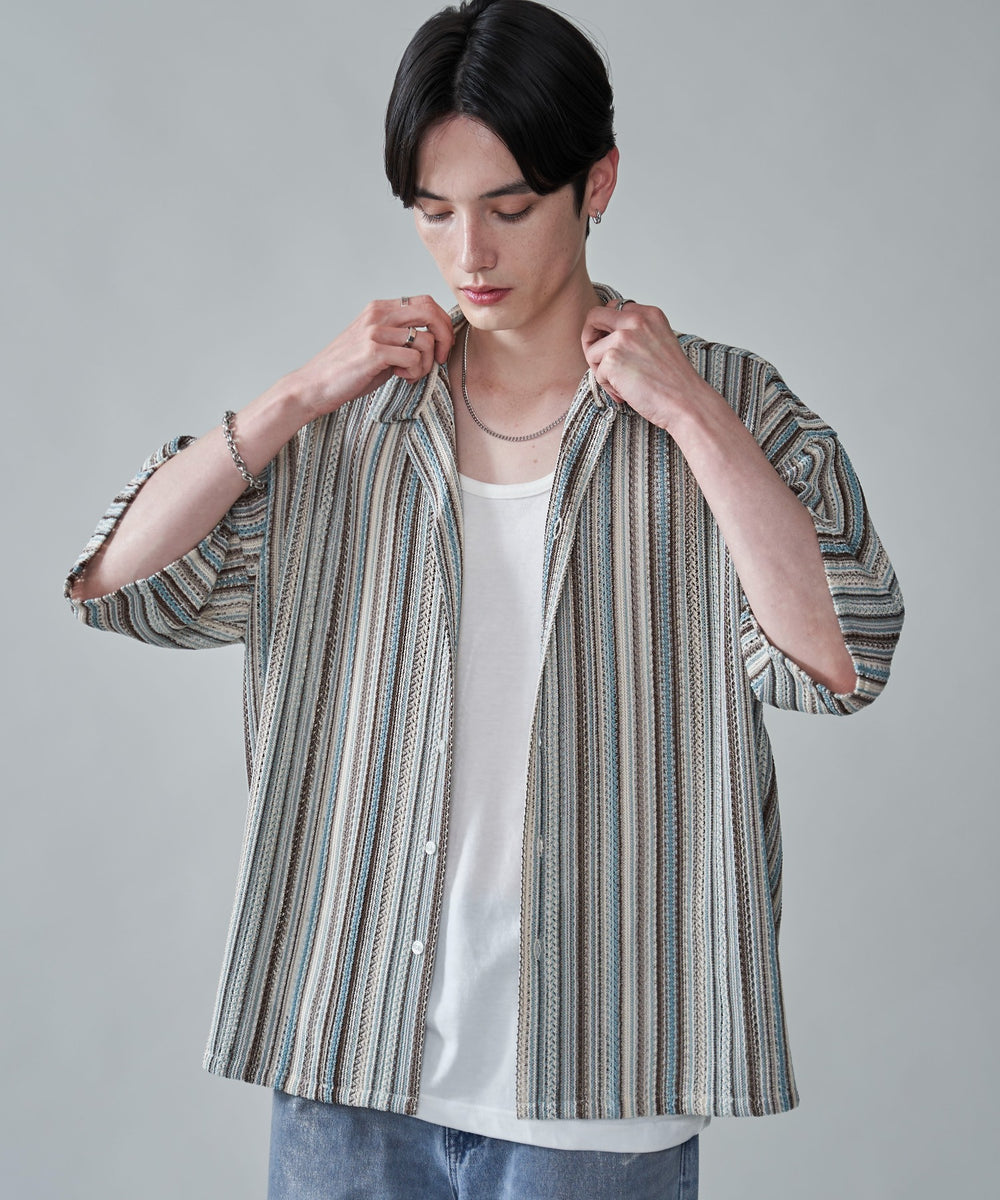 オフホワイト　モデル：180㎝　L着用