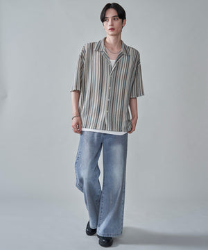 オフホワイト　モデル：180㎝　L着用