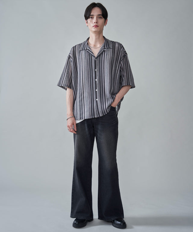 グレー　モデル：180㎝　L着用