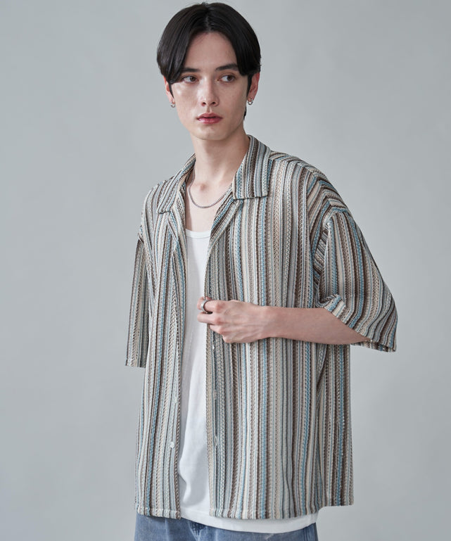 オフホワイト　モデル：180㎝　L着用