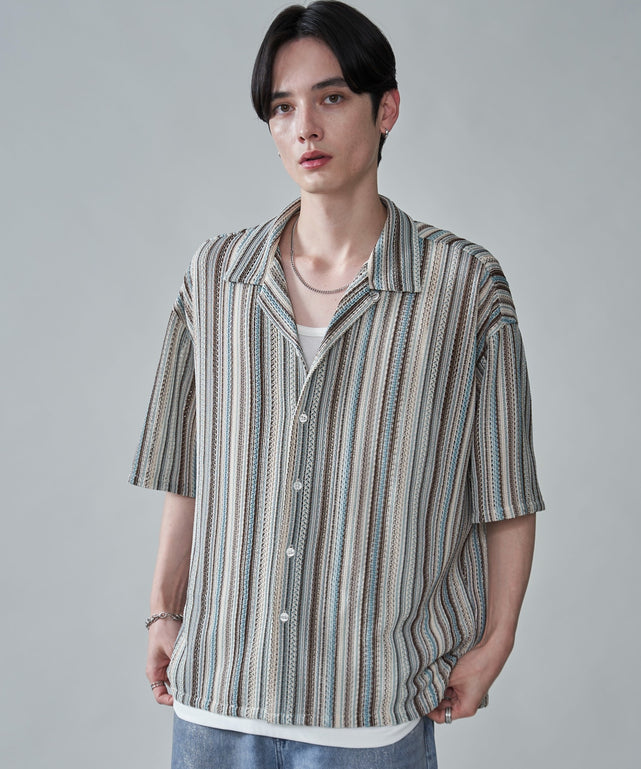 オフホワイト　モデル：180㎝　L着用