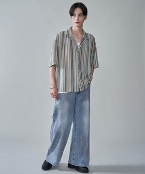 オフホワイト　モデル：180㎝　L着用