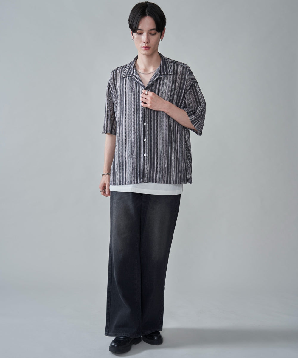 グレー　モデル：180㎝　L着用