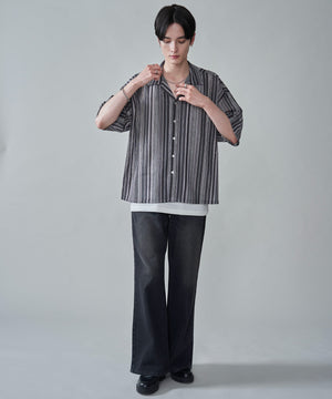 グレー　モデル：180㎝　L着用