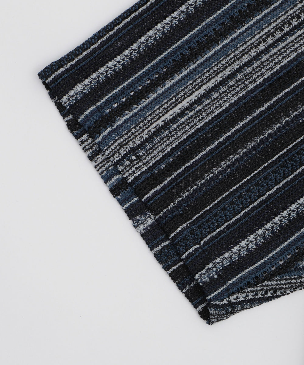 ストライプメッシュBIGシャツ（SS）