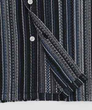 ストライプメッシュBIGシャツ（SS）