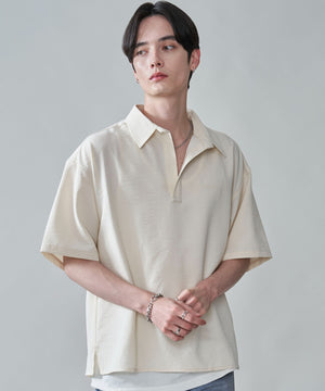 オフホワイト　モデル：180㎝　L着用