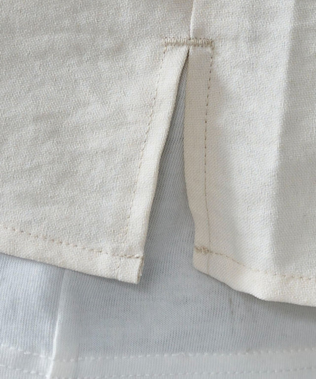 リネンライクスキッパーシャツ（SS）