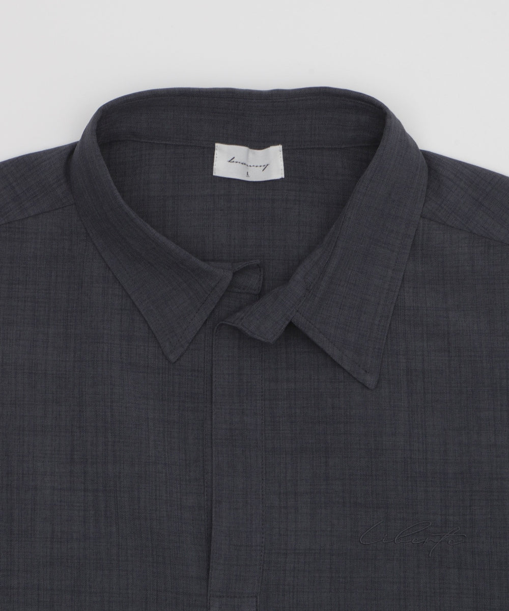 リネンライクスキッパーシャツ（SS）