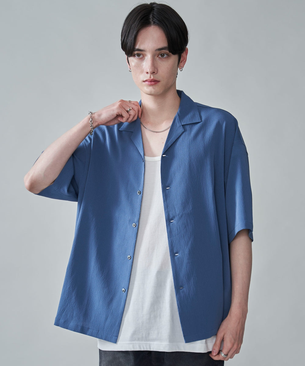 ブルー　モデル：180㎝　L着用