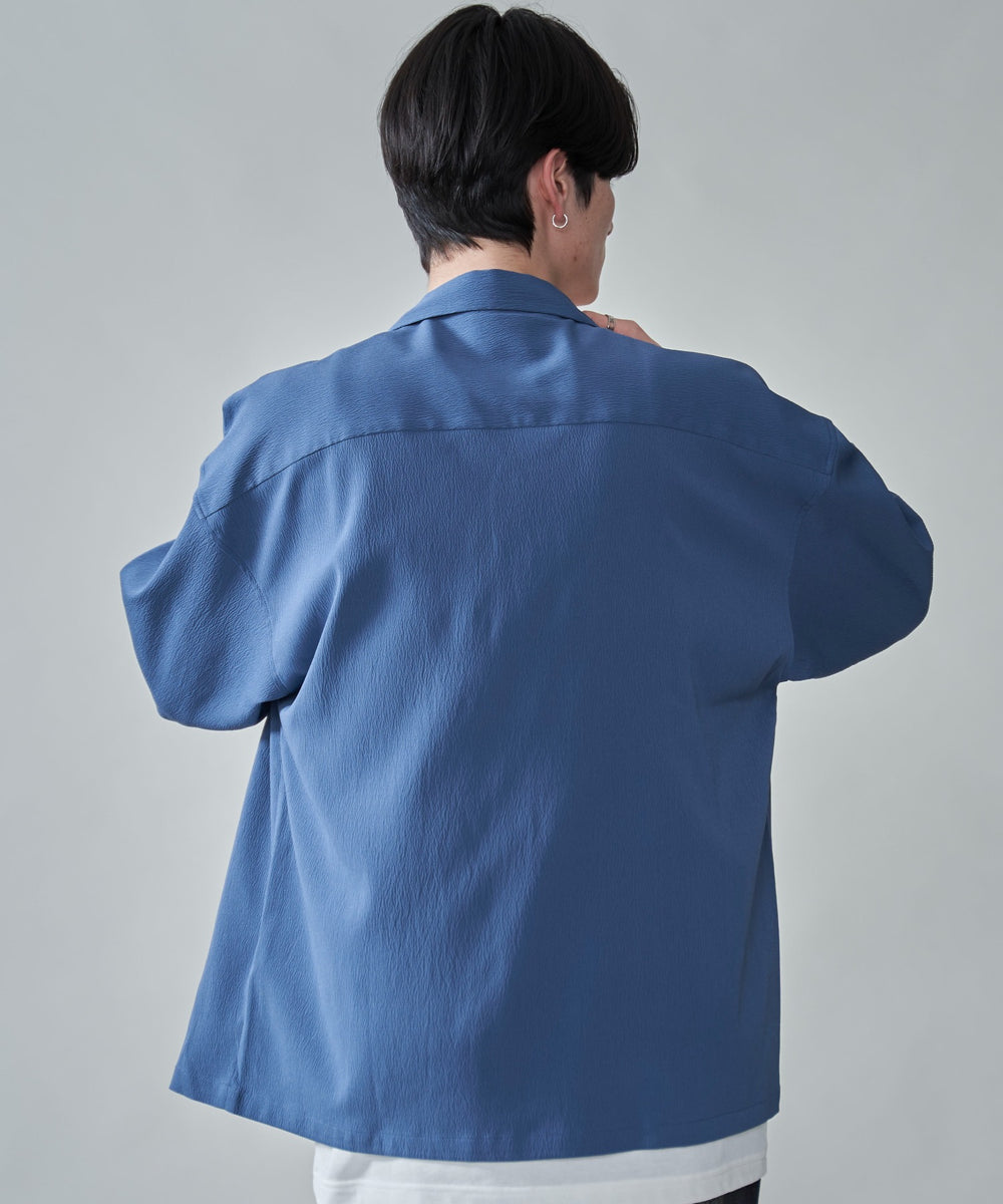 ブルー　モデル：180㎝　L着用