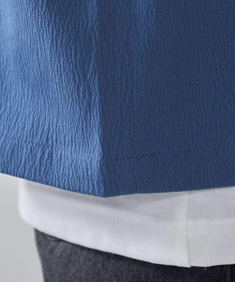 クレープオープンカラーシャツ（SS）