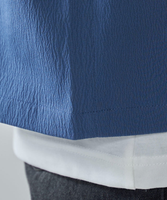 クレープオープンカラーシャツ（SS）