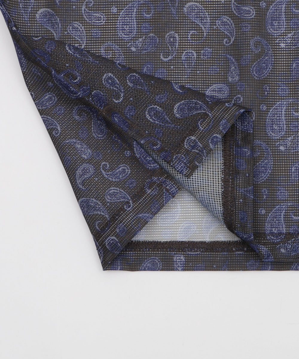 メッシュパターンアンサンブルPOシャツ（SS）