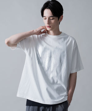 ホワイト　モデル：180㎝　L着用