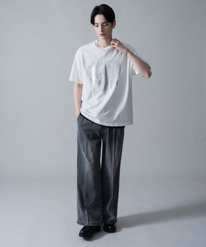 ホワイト　モデル：180㎝　L着用