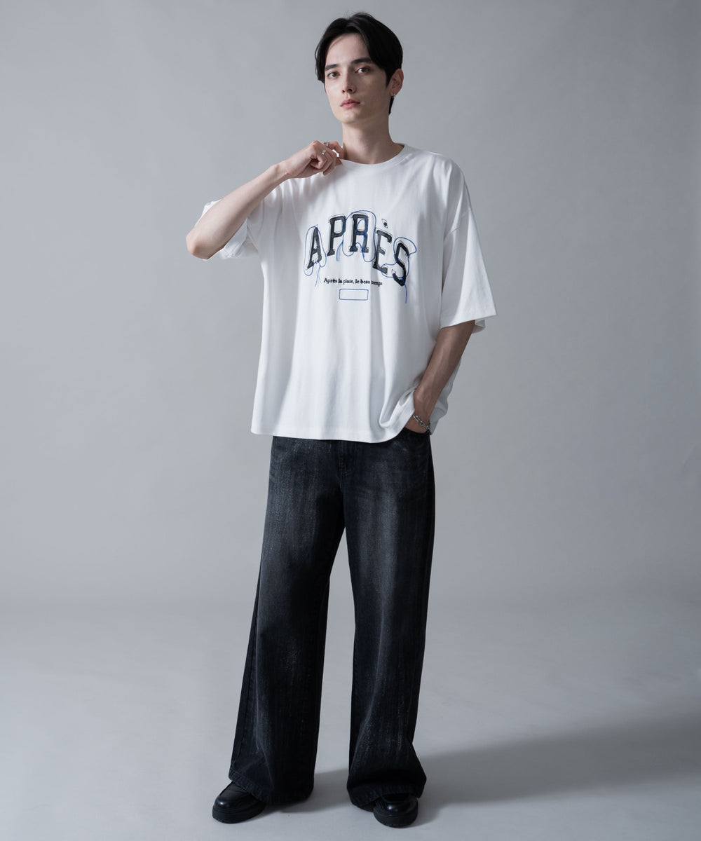 ホワイト　モデル：180㎝　L着用