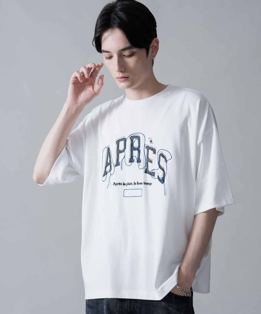 ホワイト　モデル：180㎝　L着用